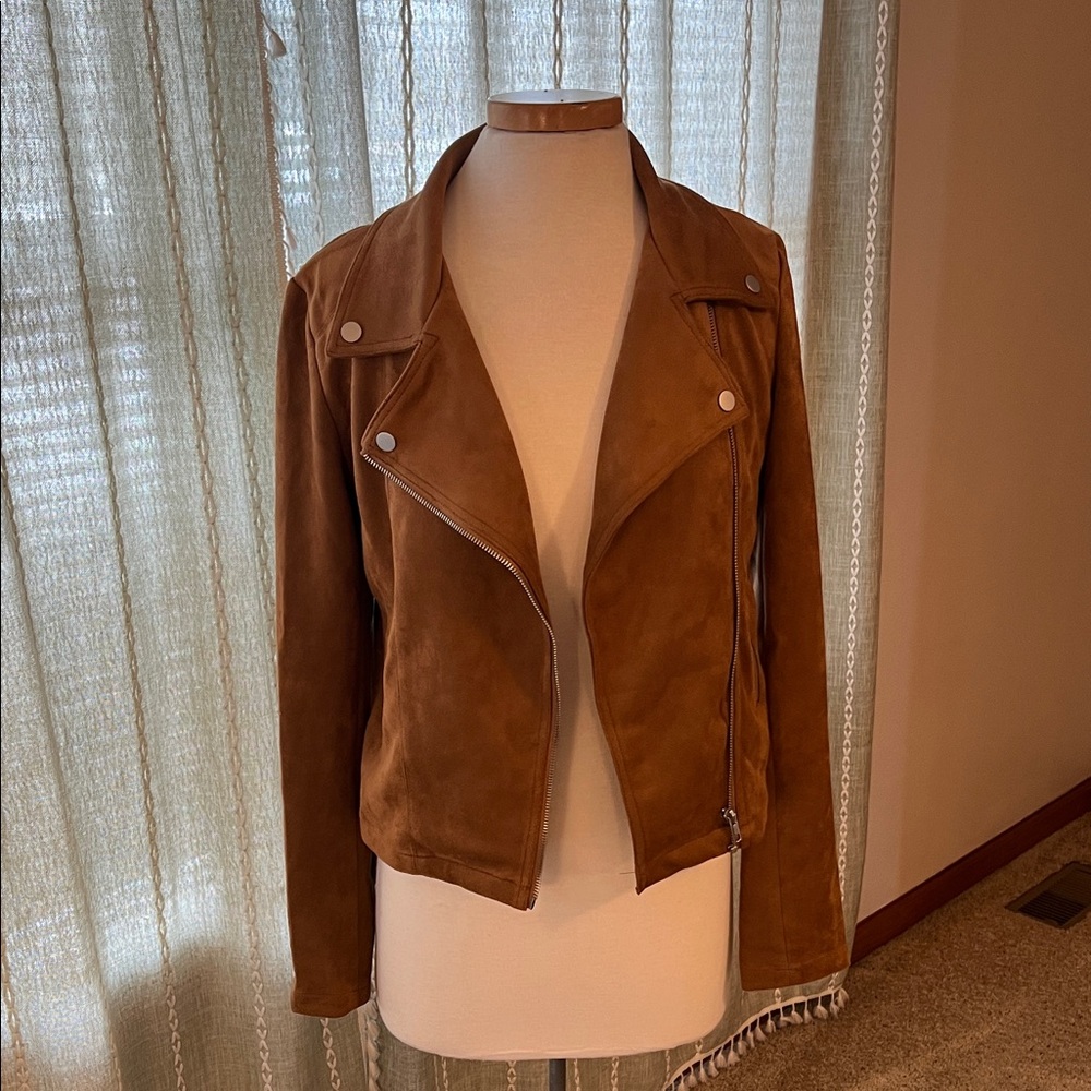 Mittoshop Brown Leather Jacket